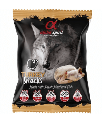 Alpha Spirit Turkey Snack 50g