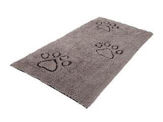 Dirty Dog Dørmatte XL runner grå med poter