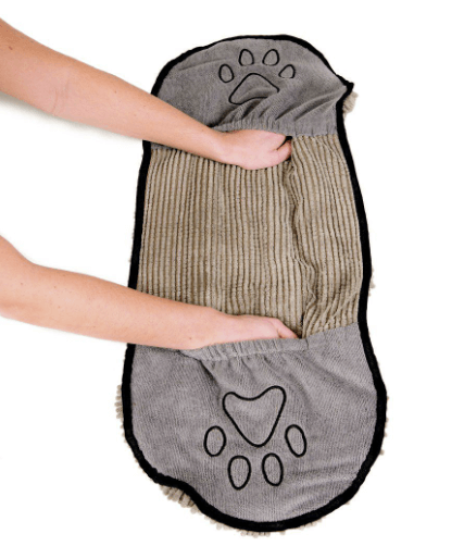 Dirty Dog Shammy lommer med strikk til hendene for enkelt grep