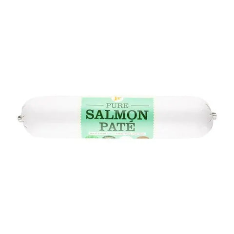 JR pure pate laks hel pølse i innpakning