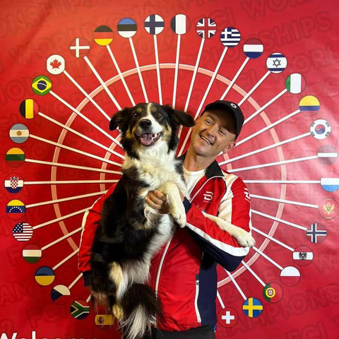 Agility kurs bilde Tarjei Bratt Hveding-Gabrielsen