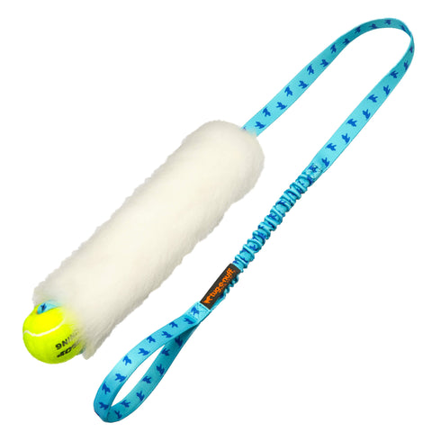 Sheepskin Bungee Chaser with Tennis Ball